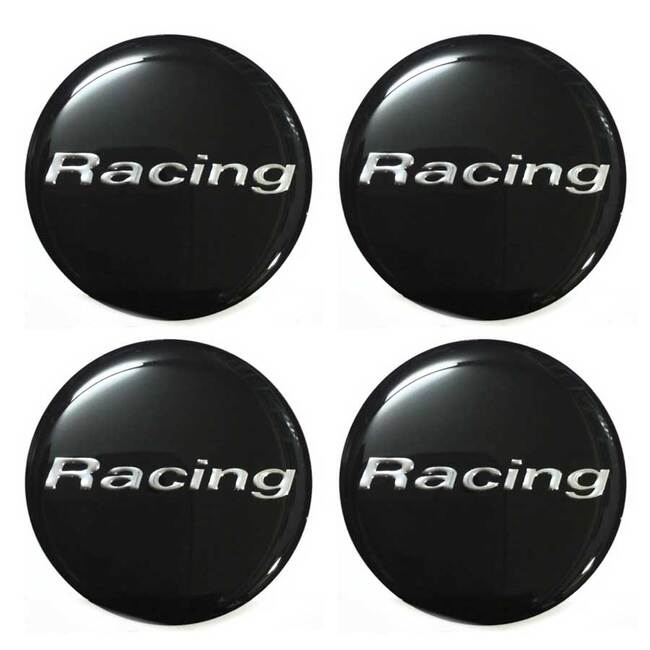 1 set/4 Pcs.  Sticker Rasin 43mm. ( 4.3CM.) Wheel Center Caps Emblem Logo Decal