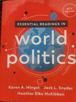 Essential Readings In World politics. 8th Edition