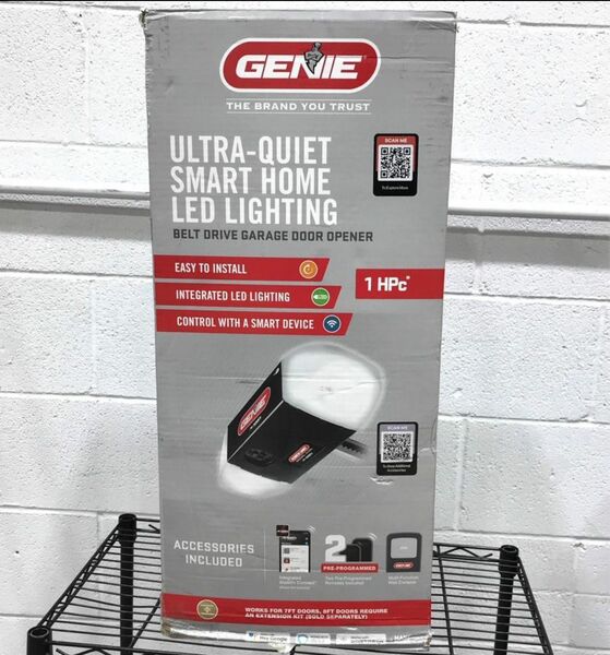 Ultra-Quiet Smart Home LED Lighting Belt Drive Garage Door Opener