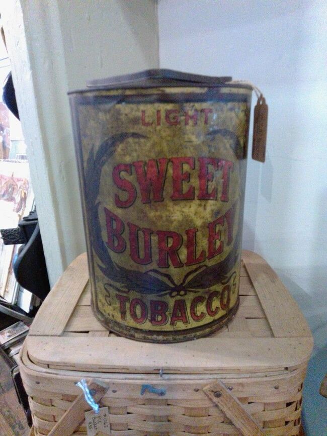 Antique Tobacco Tin