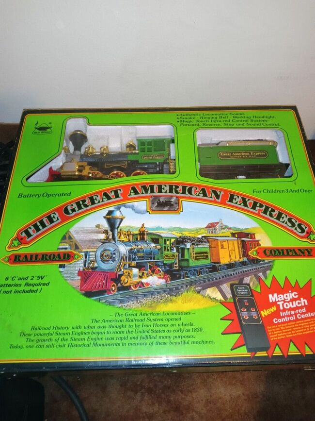 Vintage Battery Operated Train Set