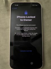 Iphone 13 . ICLOUD LOCK