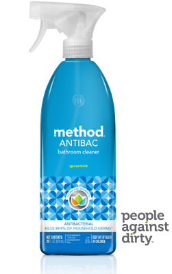 Method ANTIBAC Cleaners all-purpose bathroom SPEARMINT 28oz (3 bottles) free  shipping