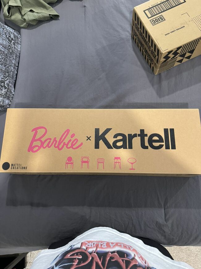 Barbie X Kartell 5 Piece Doll Sized Chair Set