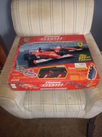 Never Used  Before Ferrari Race Car  set.