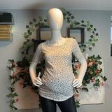 Motherhood Maternity Ditzy Floral Cotton Blend Top Size S