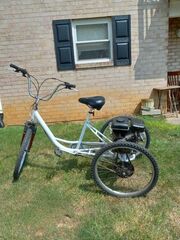 White Adult Tricycle
