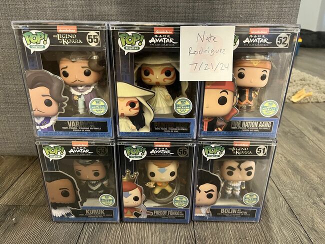 Avatar The Last Airbender Funko NFT Set