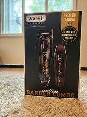 Wahl Barber Kit Black Magic Clip And Detailer