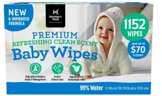 Premium Scented Baby Wipes (1152 Ct.)