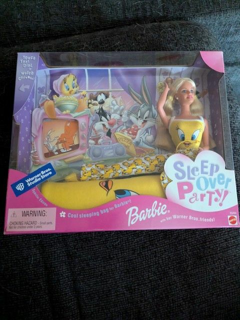 1999 Barbie Sleep Over Party Warner Bros Tweety Bird