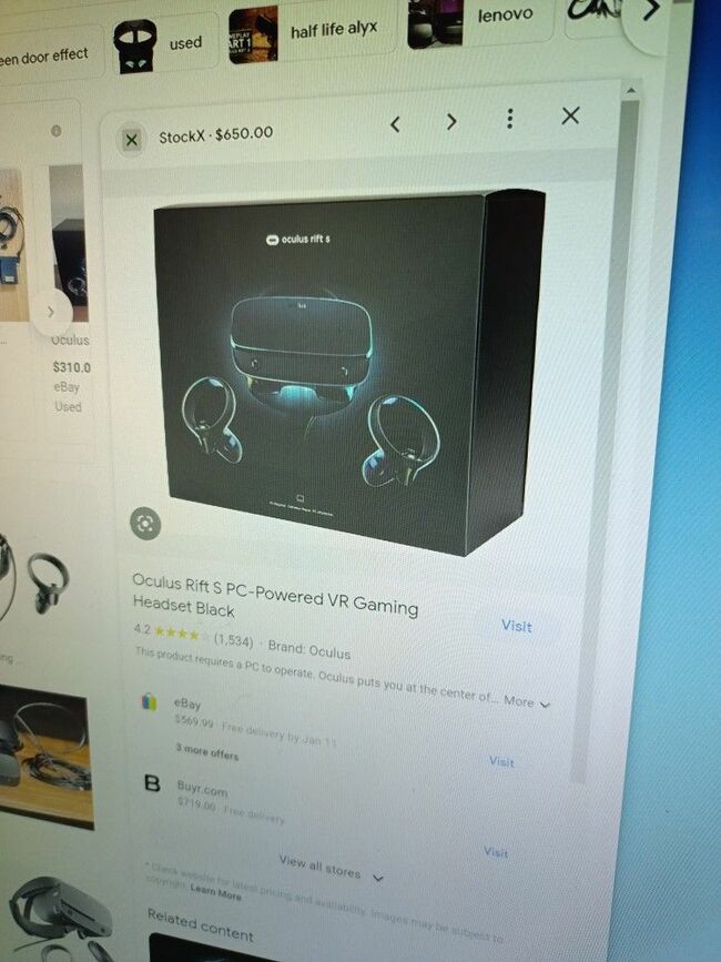 Oculus Rift S PC Powered VR Gaming