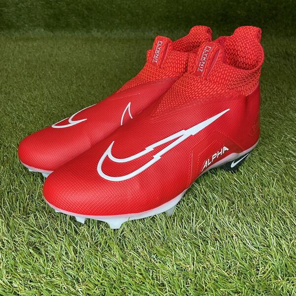 Nike Alpha Menace Elite 3 Football Cleats Mens Sz 11,11.5 University Red CT6648-616