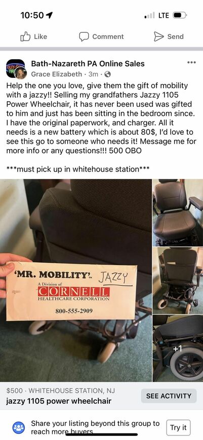 Jazzy Wheelchair