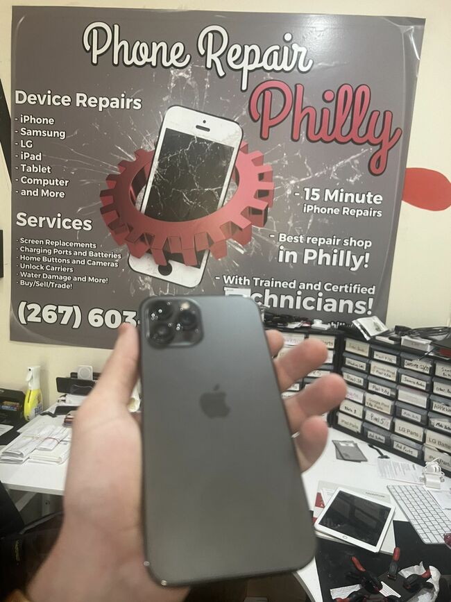 Apple iPhone 12 Pro Max 128GB Graphite T-Mobile/Metro Locked Used