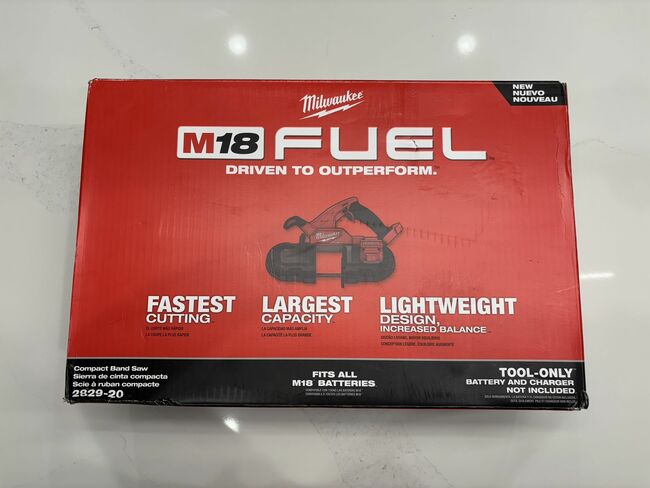 Milwaukee M18 Fuel Compact Band Saw (Model #2829-20) - New in Box**