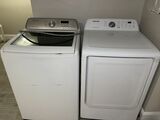 SAMSUNG WASHER AND GAS DRYER