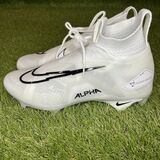 Nike Alpha Menace Elite 3 Football Cleats Mens Sizes 8,9,Platinum White CT6648-109