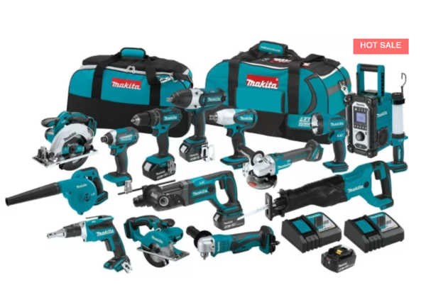 XT1501 18V LXT LITHIUM-ION CORDLESS 15-PC. COMBO KIT (3.0AH)