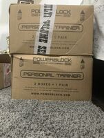 Powerblock personal trainer set 5 to 50 lbs adjustable dumbbells