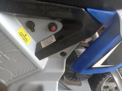 Hyper HPR 350 Dirt Bike 24-volt Electric Motorcycle-Blue