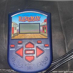 milton bradley 1995 hangman handheld game