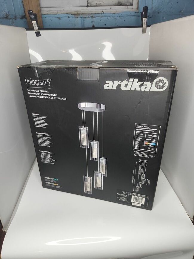 helogram 5 -light led pendant