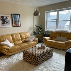 Mid Century Modern Nicolette’s 3 Seat Sofa