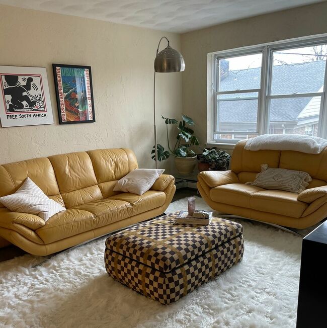 Mid Century Modern Nicolette’s 3 Seat Sofa