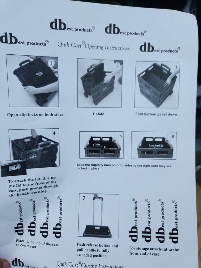 Quik Cart- Brand New