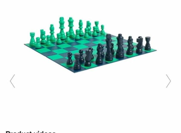 Hay Play Chess Set by Clara Von Zweigbergk