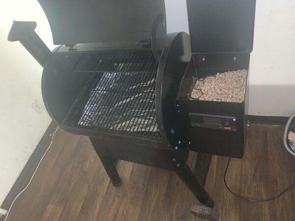 Traeger Wood Fired grill (wood pellets)