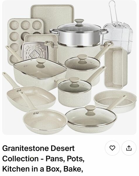 Granite stone Pot And Pan