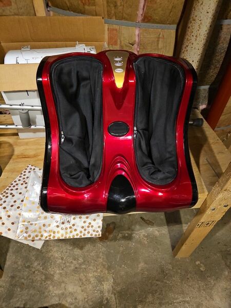 Cirocco Shiatsu Foot Calf Leg Massager Machine Kneading Rolling Massage Ergonomic Sensitive Professional Home Spa for Relief Tension Fatigue Relax Sor