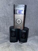 Ring 2nd Gen 1080p Video Doorbell - Venetianaa Bronze BUNDLE