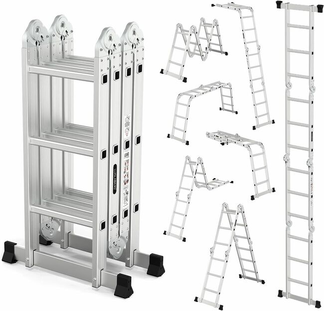 Folding Ladder Multi-Purpose Aluminium