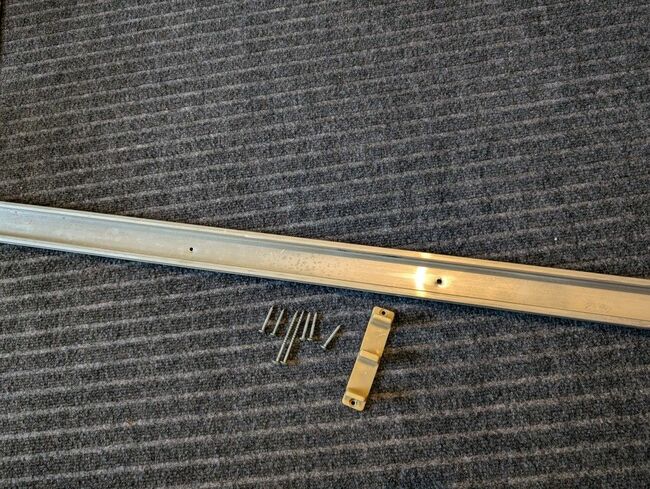 Sliding Solid White Wood Door Pair (36 x 80 inches)