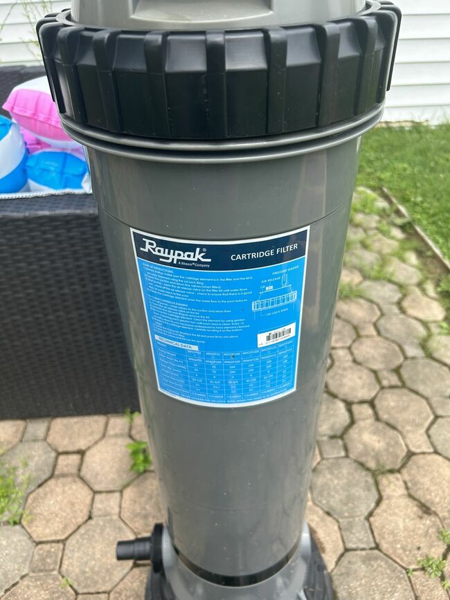 SALE!!!Raypak Above Ground Pool Filter With Pump!!