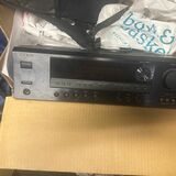 Receiver And Two Floor Sony Speakers