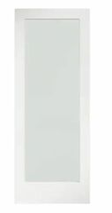 36/80” Frosted Glass 1-Lite Interior Door - brand new