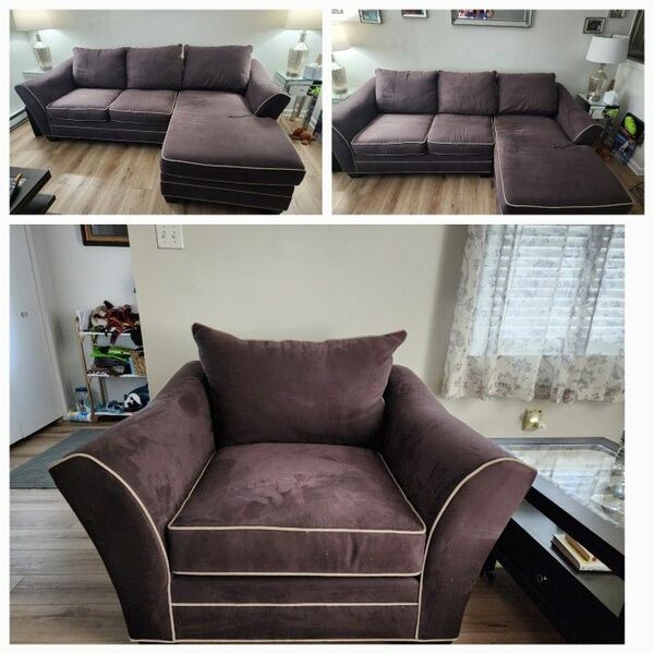 Sofa w Chase And Chair & A Half