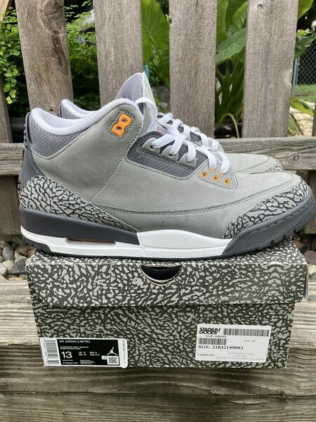 Jordan 3 Cool Grey (13M)