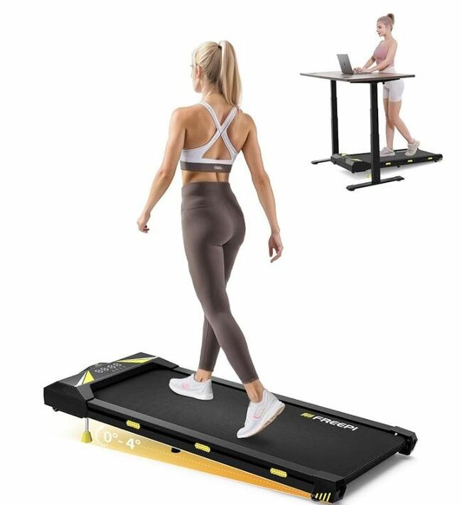 Protable Treadmill Walking Pad with Incline