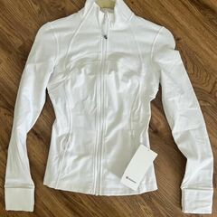white lululemon jacket