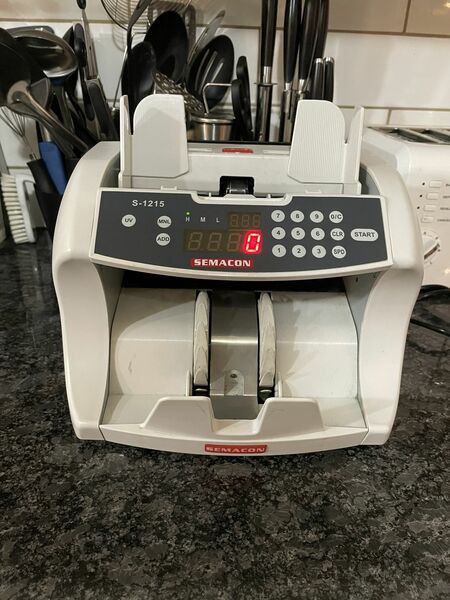 Semacon S-1215 Bank Grade Single Pocket Currency Discriminator