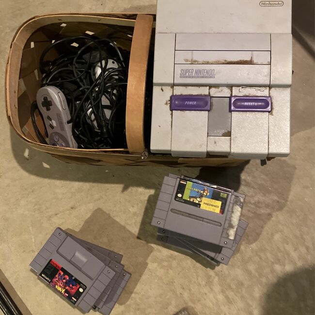 Vintage Super Nintendo Set