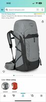 Osprey Tempest Pro 40L Women's Hiking Backpack