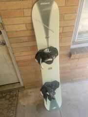 Snowboard With Bindings