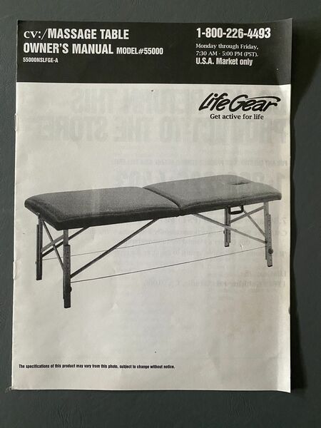 Massage/Treatment TableTable