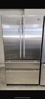 GE Monogram 36” Wide 4-door Stainless Steel Refrigerator